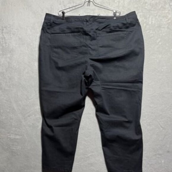 Lane Bryant High Rise Jeans Plus Size 28 Navy Blue Dark Wash Denim Jegging - Picture 6 of 7